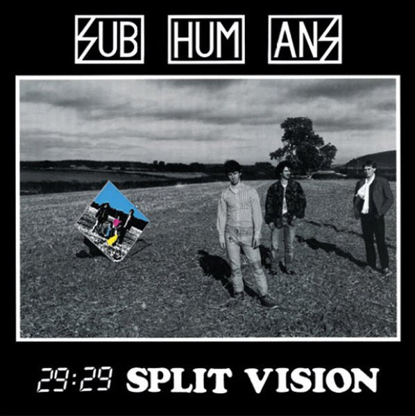 SUBHUMANS 29:29 SPLIT VISION (RED VINYL) VINYL LP - punk to funk heaven