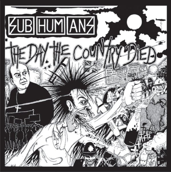 SUBHUMANS THE DAY THE COUNTRY DIED (RED VINYL) VINYL LP - punk to funk heaven