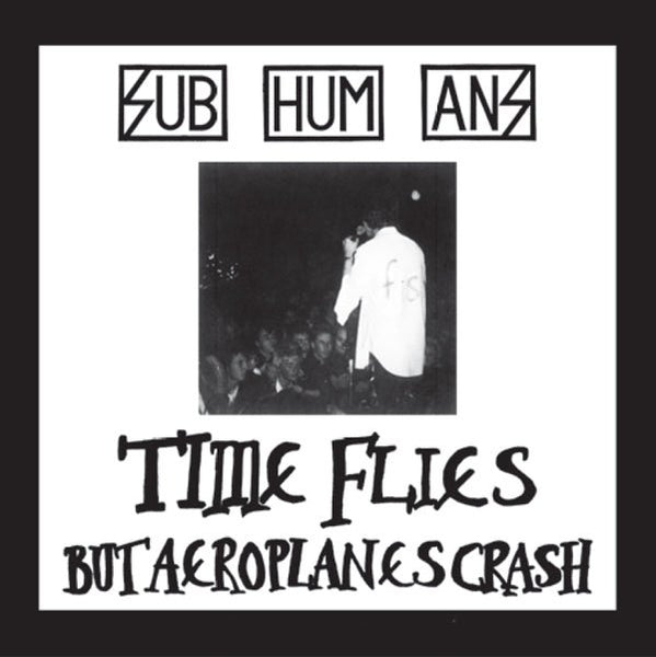 SUBHUMANS TIME FLIES + RATS (RED VINYL) VINYL LP - punk to funk heaven
