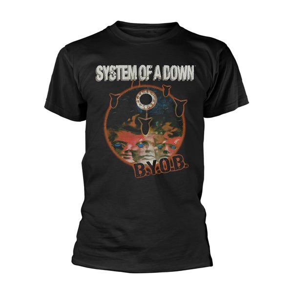 SYSTEM OF A DOWN B.Y.O.B. T - SHIRT - punk to funk heaven