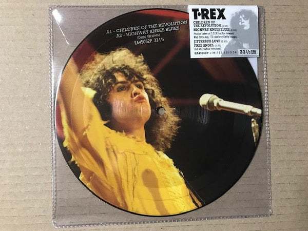 T. Rex ‎– Children Of The Revolution 7" picture disc Easy Action ‎– EA45052P - punk to funk heaven