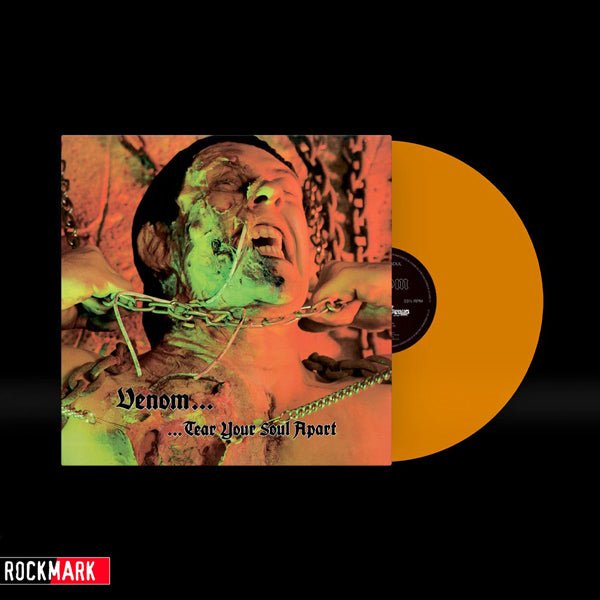 TEAR YOUR SOUL APART (NEON ORANGE VINYL) by VENOM Vinyl Mini LP RMEP007NO - punk to funk heaven