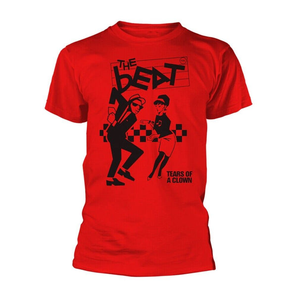 TEARS OF A CLOWN (RED) by BEAT, THE T-Shirt - punk to funk heaven