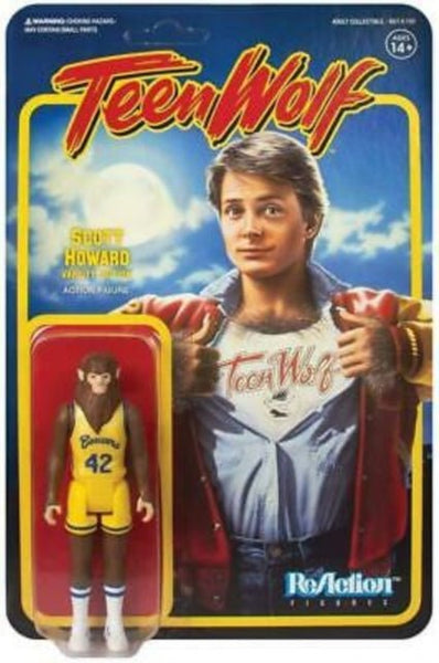 Teen Wolf Reaction Figure - Teen Wolf Basketball super 7 - punk to funk heaven