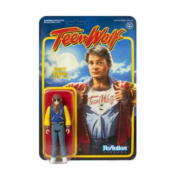 Teen Wolf Reaction Figure - Teen Wolf Werewolf super 7 - punk to funk heaven