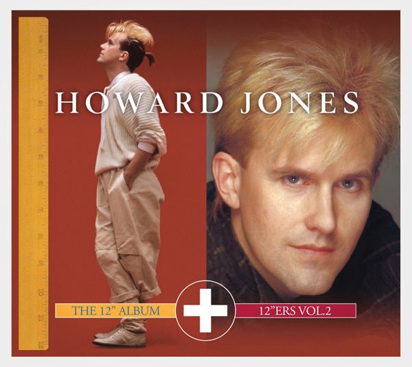 THE 12” ALBUM + 12”ERS VOL. 2 - REMASTERED(2CD) by HOWARD JONES Compact Disc Double PCDBRED852 - punk to funk heaven
