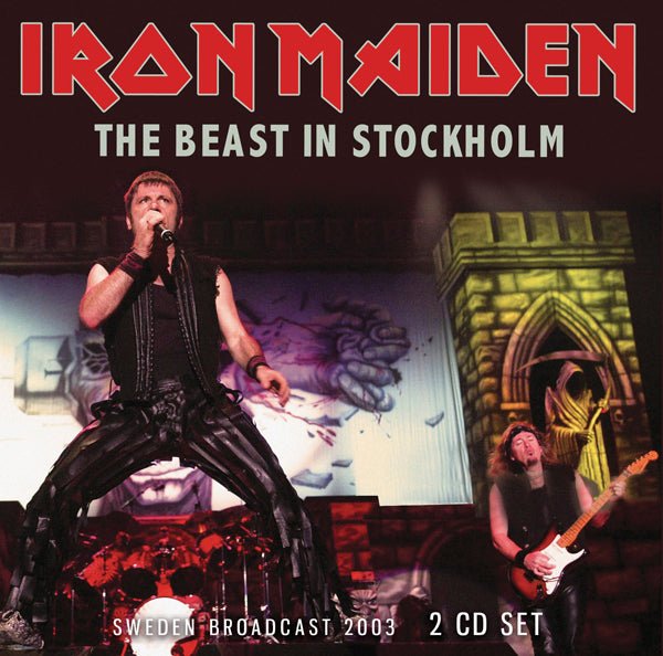 THE BEAST IN STOCKHOLM (2CD) by IRON MAIDEN Compact Disc Double XRY2CD020 Label: X - RAY - punk to funk heaven