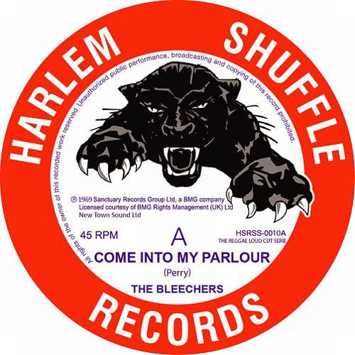 The Bleechers ‎– Come Into My Parlour b/w Check Him Out 7" vinyl Harlem Shuffle Records ‎– HRSS0010 - punk to funk heaven