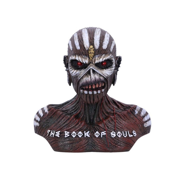 THE BOOK OF SOULS BUST (SMALL BOX) by IRON MAIDEN Resin Box B5805V2 - punk to funk heaven