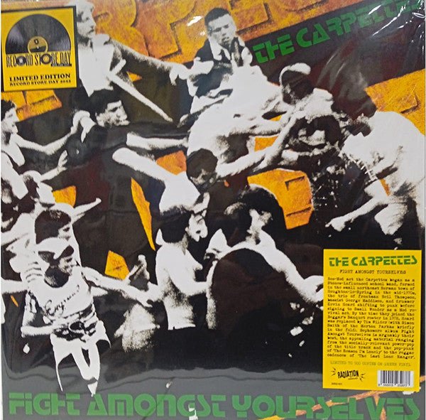 The Carpettes ‎ Fight Amongst Yourselves Radiation Records ‎ RRS161 Vinyl LP Green - punk to funk heaven