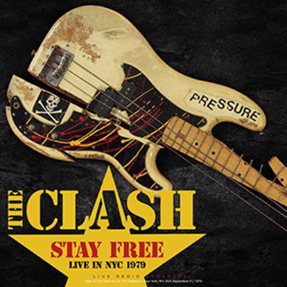 THE CLASH – Stay Free - Live in NYC 1979 vinyl lp - punk to funk heaven