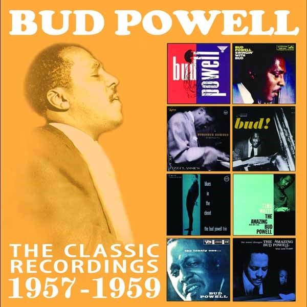 THE CLASSIC RECORDINGS 1957 - 1959 by BUD POWELL Compact Disc - 4 CD Box Set EN4CD9097 - punk to funk heaven