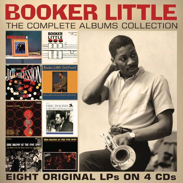THE COMPLETE ALBUMS COLLECTION (4CD) by BOOKER LITTLE Compact Disc - 4 CD Box Set EN4CD9204 - punk to funk heaven