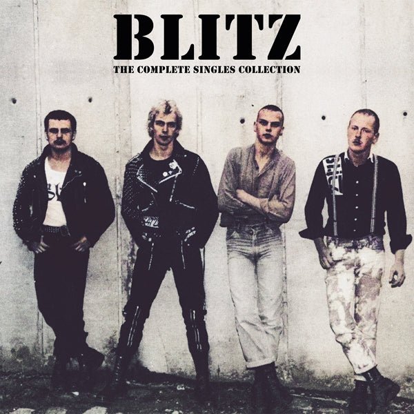 THE COMPLETE SINGLES COLLECTION (CLEAR VINYL) by BLITZ Vinyl LP PLATE042LP - punk to funk heaven