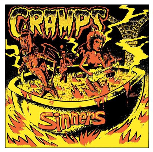 The Cramps – Sinners Hot Stuff Records – HS666 * LIMITED GOLD VINYL * vinyl lp - punk to funk heaven