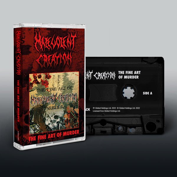 THE FINE ART OF MURDER by MALEVOLENT CREATION Music Cassette BOBV930MC - punk to funk heaven