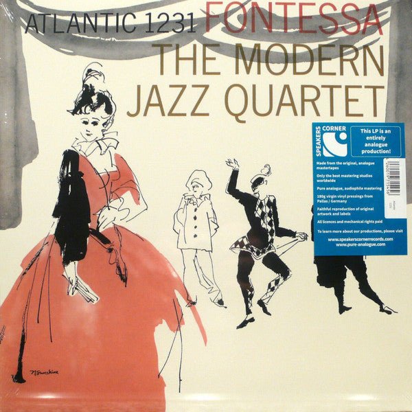 The Modern Jazz Quartet: Fontessa Atlantic 1231 Format: 1LP 180g speakers corner pressing - punk to funk heaven