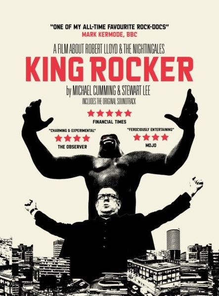 The Nightingales King Rocker (Soundtrack] Bookback DVD/CD KROCK001DVD - punk to funk heaven
