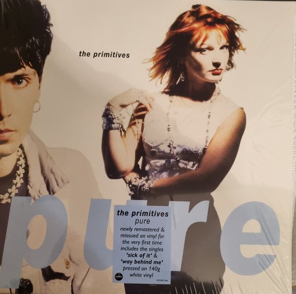The Primitives ‎Pure Demon Records ‎ DEMONREC946 Vinyl lp White Opaque - punk to funk heaven