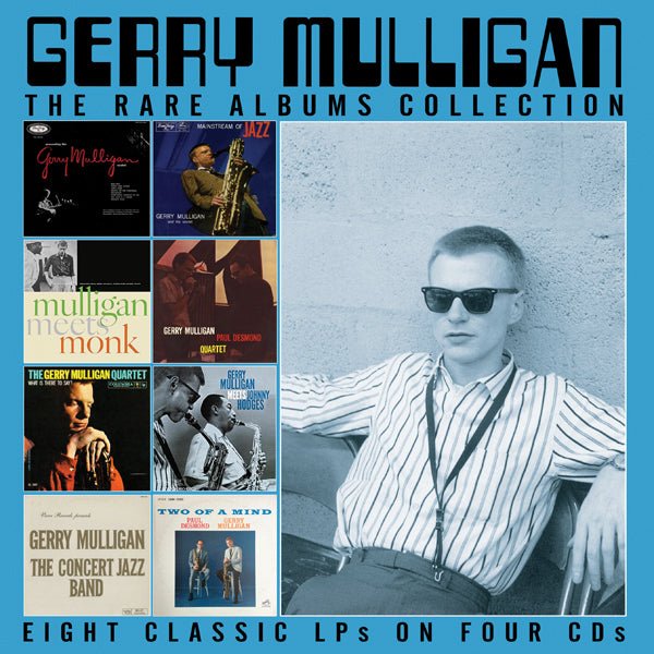 THE RARE ALBUM COLLECTION (4CD) by GERRY MULLIGAN Compact Disc - 4 CD Box Set EN4CD9203 - punk to funk heaven