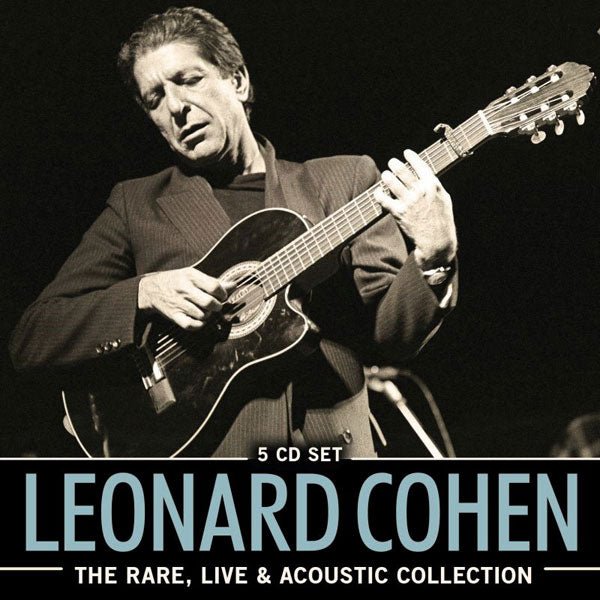 THE RARE, LIVE & ACOUSTIC COLLECTION (5CD) by LEONARD COHEN Compact Disc Box Set BSCD6146 - punk to funk heaven