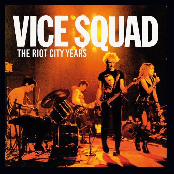 THE RIOT CITY YEARS (YELLOW VINYL) by VICE SQUAD Vinyl LP PLATE058LP - punk to funk heaven