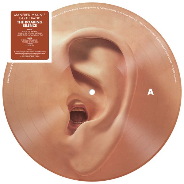THE ROARING SILENCE (PICTURE DISC) by MANFRED MANN'S EARTH BAND Vinyl 12" Picture Disc MMLPP9 - punk to funk heaven