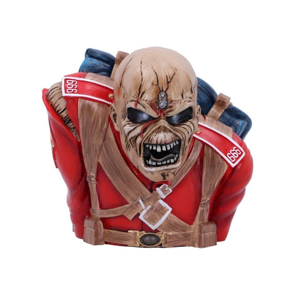 THE TROOPER BUST (12CM BOX) by IRON MAIDEN Resin Box B5807V2 - punk to funk heaven
