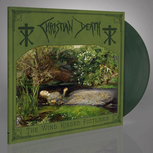 THE WIND KISSED PICTURES - 2021 EDITION (DARK GREEN VINYL) by CHRISTIAN DEATH Vinyl LP SOM637LPCG - punk to funk heaven