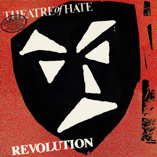 THEATRE OF HATE REVOLUTION (CLEAR VINYL) VINYL LP Item no. :PLATE054LP - punk to funk heaven