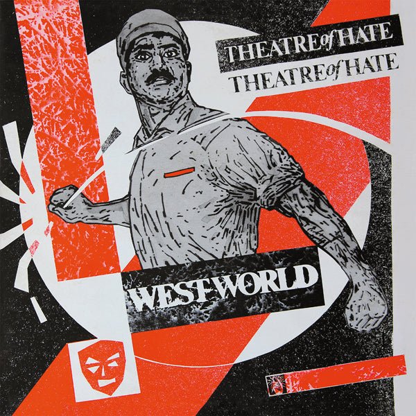 THEATRE OF HATE WESTWORLD (RED VINYL) VINYL LP - punk to funk heaven