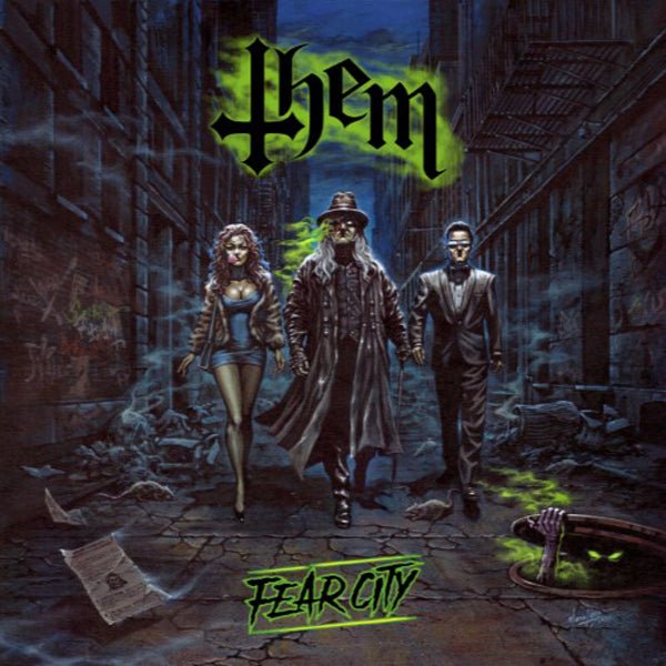 THEM FEAR CITY (GREEN/BLACK VINYL) VINYL LP - punk to funk heaven