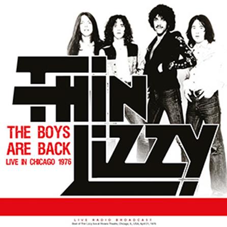 THIN LIZZY – Boys Are Back - Live in Chicago 1976 cult legends vinyl lp CL84893 - punk to funk heaven