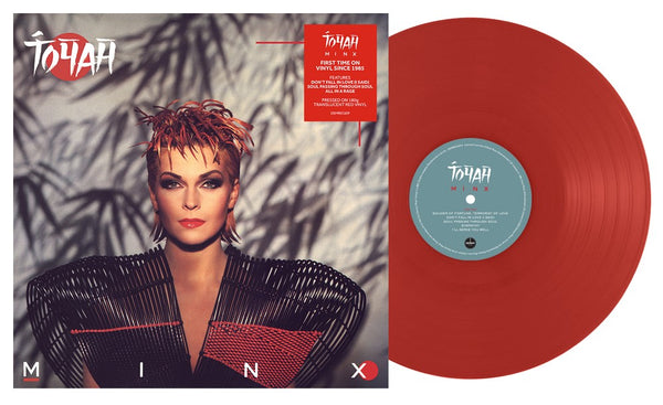 Toyah Minx (Heavyweight Translucent Red Vinyl) LP reissue DEMREC659