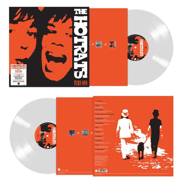 HOTRATS TURN ONS  clear vinyl lp  DEMREC857