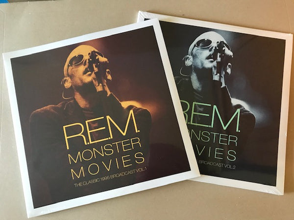 R.E.M MONSTER MOVIES 2 x LTD EDITION double vinyl lp's vol 1 & 2