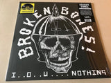 Broken Bones ‎– I . . O . . U . . . . Nothing / live 100 club vinyl lp ltd  RSD 2021