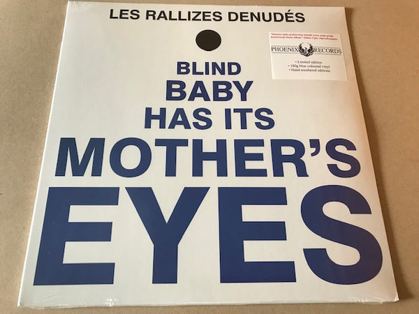 Les Rallizes Denudes ‎– Blind Baby Has Its Mother's Eyes blue vinyl lp