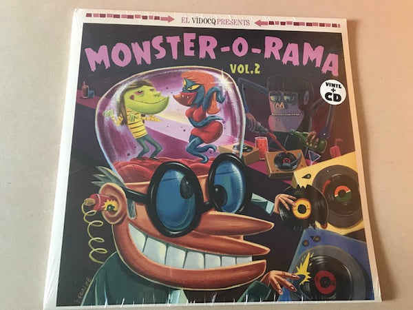 various ‎– Monster-O-Rama Vol. 2 vinyl lp + cd