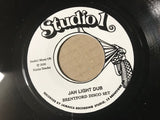 Judah Eskender Tafari ‎– Jah Light Studio One rocka shacka 7"