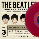 THE BEATLES  INDIANA STATE FAIR  on 180g RED Vinyl  Cat No. RWLP062-RED