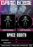 DAVID BOWIE - Space Oddity Live 1983 & 1990 7" vinyl purple COVER18
