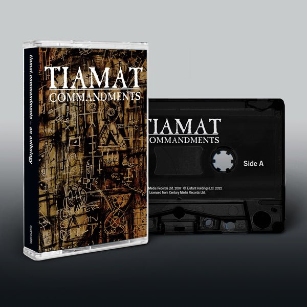 TIAMAT COMMANDMENTS - AN ANTHOLOGY MUSIC CASSETTE Item no. :BOBV1042MC - punk to funk heaven