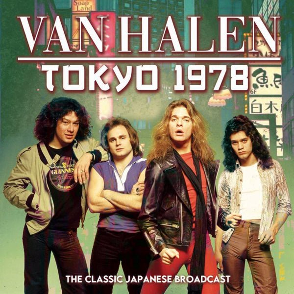 TOKYO 1978 by VAN HALEN Compact Disc ZCCD114 - punk to funk heaven