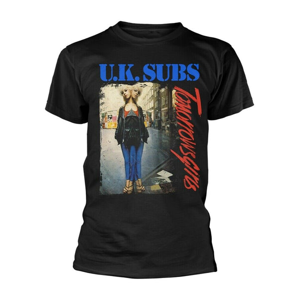 TOMORROWS GIRLS by UK SUBS T-Shirt - punk to funk heaven
