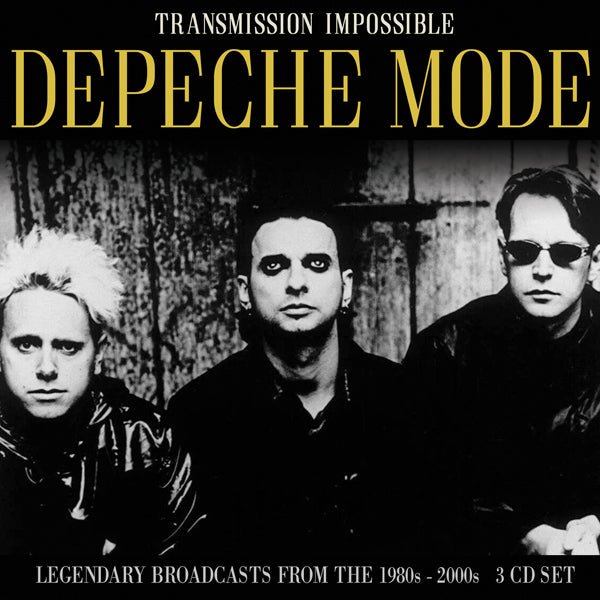 TRANSMISSION IMPOSSIBLE (3CD) by DEPECHE MODE Compact Disc - 3 CD Box Set ETTB145 - punk to funk heaven