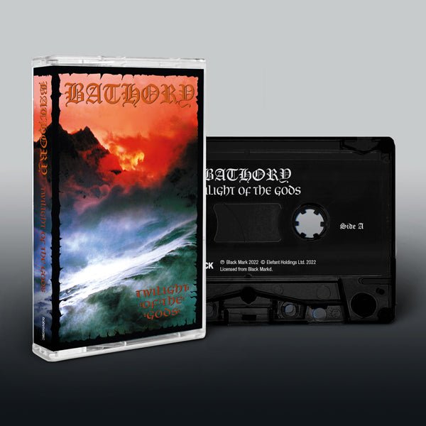 TWILIGHT OF THE GODS by BATHORY Music Cassette BOBV995MC - punk to funk heaven