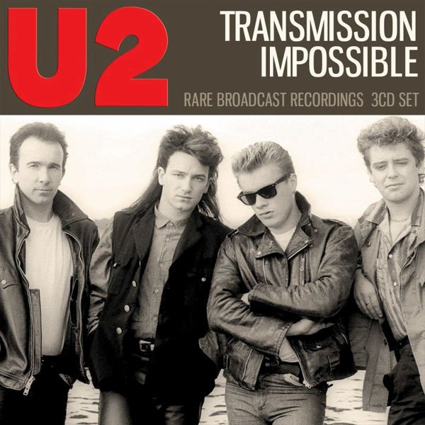 U2 TRANSMISSION IMPOSSIBLE (3CD) COMPACT DISC - 3 CD BOX SET - punk to funk heaven