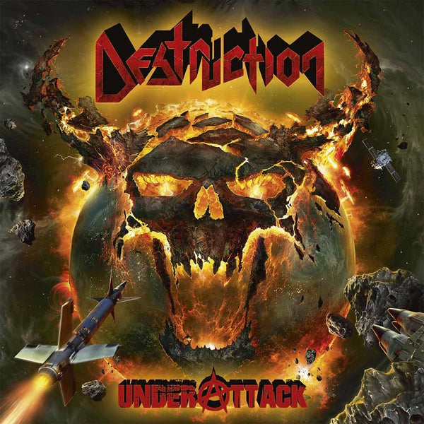 UNDER ATTACK by DESTRUCTION Vinyl Double Album BOBV575LPLTD - punk to funk heaven