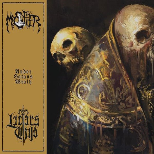 UNDER SATAN'S WRATH by LUCIFER'S CHILD / MYSTIFIER Compact Disc ARCD238 - punk to funk heaven